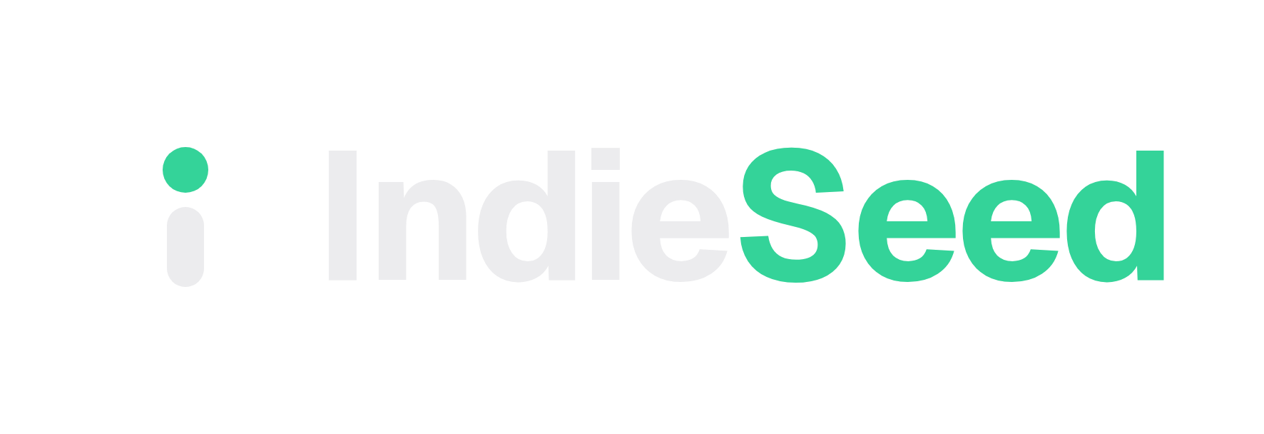 IndieSeed ワードマーク(暗い背景用)
